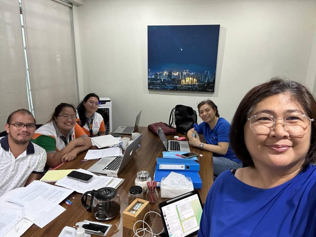 UPworth accountants at work